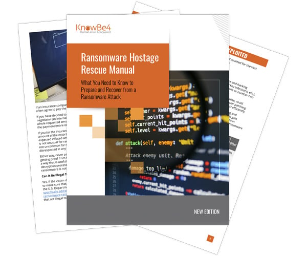 Get the most complete Ransomware Manual packed with actionable info.